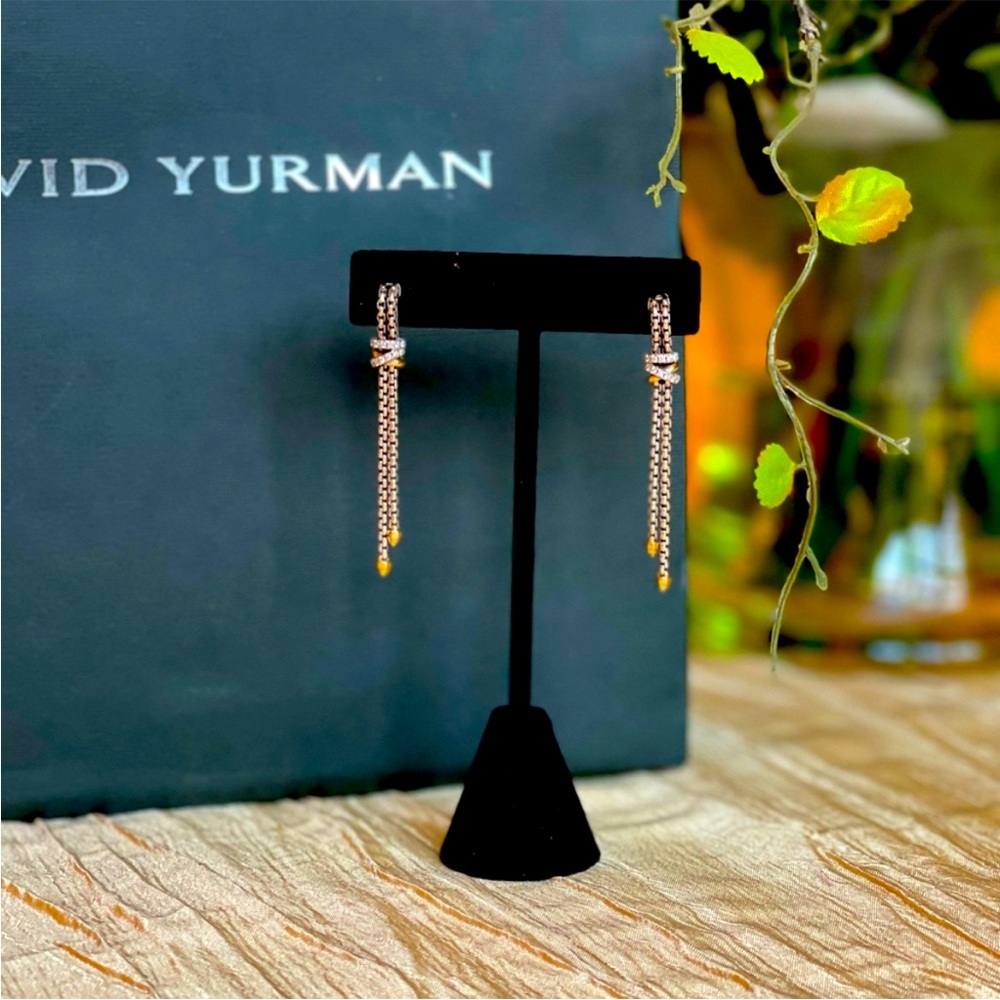 David Yurman Diamond earrings